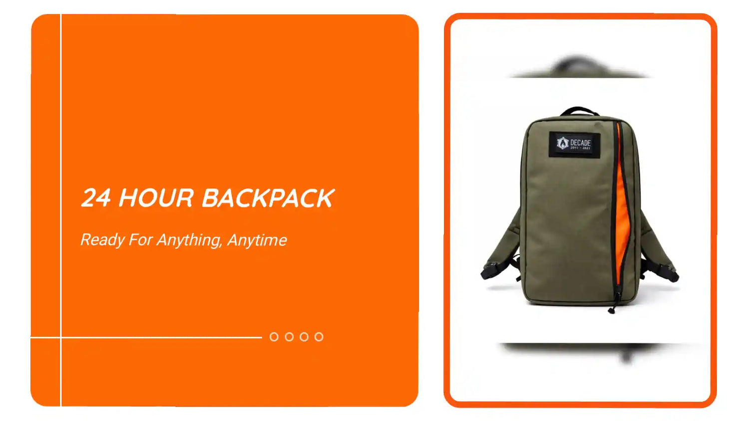24 Hour Backpack by@Outfy