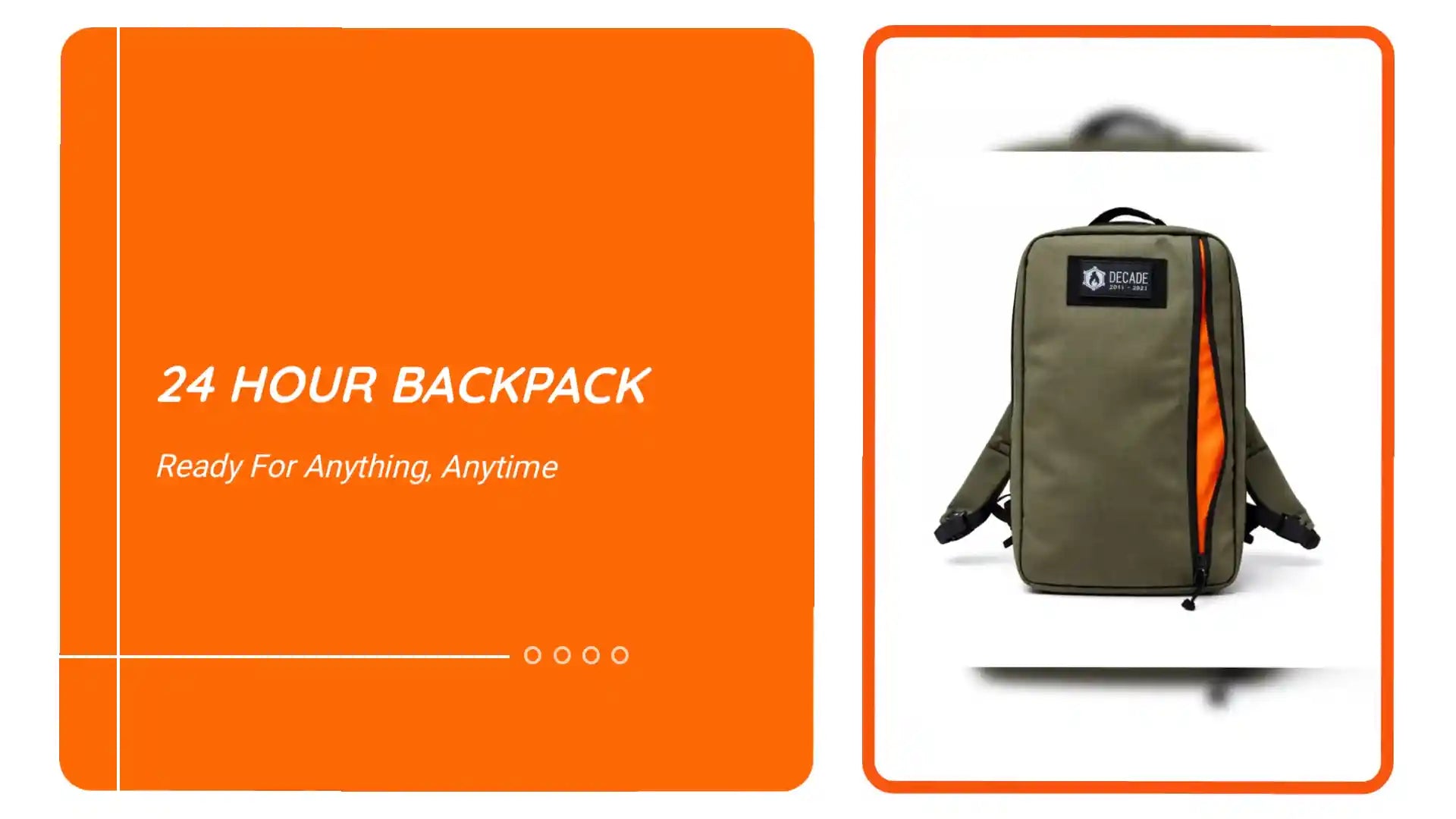 24 Hour Backpack by@Outfy