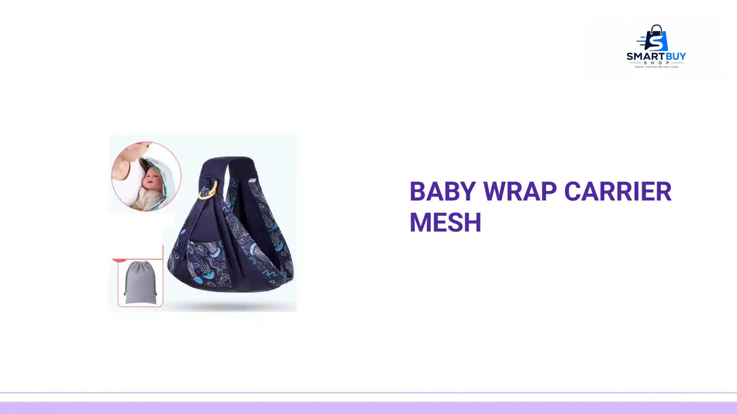 Baby Wrap Carrier Mesh by@Outfy